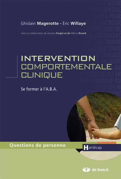 Intervention comportementale clinique (9782804117719-front-cover)