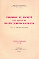 Individu et société dans l'oeuvre de Ralph Waldo Emerson (9782864604266-front-cover)