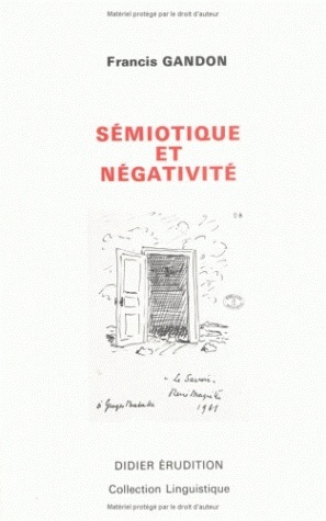Sémiotique et négativité (9782864601036-front-cover)