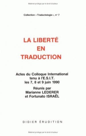 La Liberté en traduction (9782864601753-front-cover)