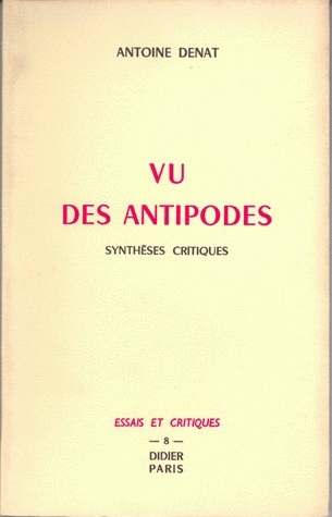 Vu des Antipodes, Synthèses critiques (9782864604723-front-cover)