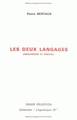 Les Deux langages (analogique et digital) (9782864600633-front-cover)