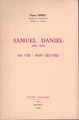Samuel Daniel (1563-1619), Sa vie - Son oeuvre (9782864604334-front-cover)