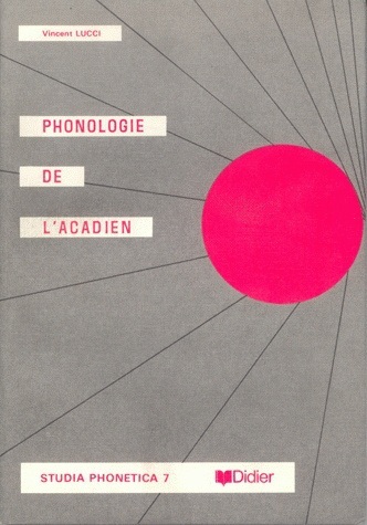 Phonologie de l'acadien. (9782864605508-front-cover)