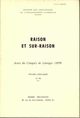 Raison et sur-raison (9782864604655-front-cover)