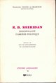 Richard Brinsley Sheridan, Personnalité, carrière politique (9782864604532-front-cover)