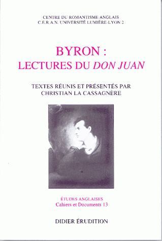 Byron : lectures du Don Juan (9782864602439-front-cover)