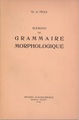 Éléments de grammaire morphologique (9782864605614-front-cover)