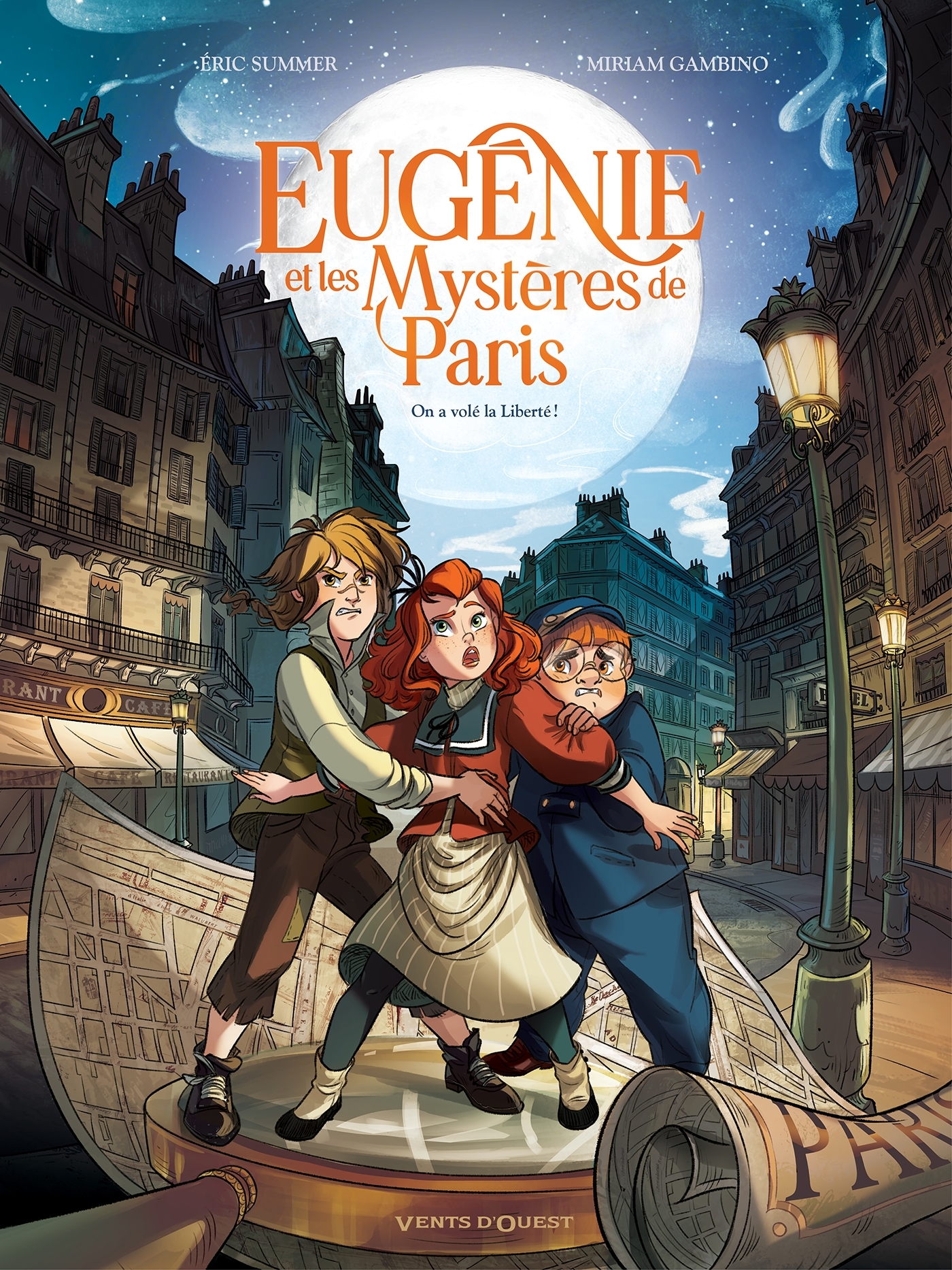 Eugénie et les mystères de Paris - Tome 01, On a volé la liberté (9782924997123-front-cover)