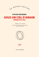 Sous un ciel d'airain, Poèmes 1975-2018 (9782072950292-front-cover)