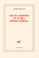 Chutes, rebonds et autres poèmes simples (9782072968655-front-cover)