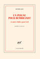 Un peigne pour Rembrandt et autres fables pour l'oeil (9782072950872-front-cover)