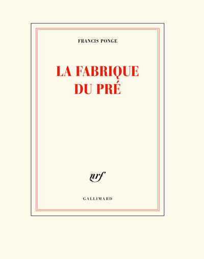 La fabrique du pré (9782072904295-front-cover)