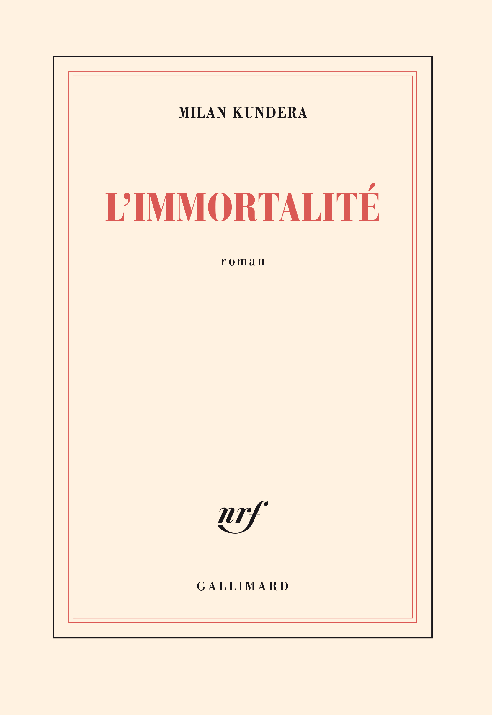 L'Immortalité (9782072920462-front-cover)