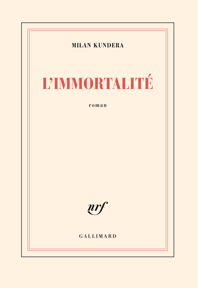 L'Immortalité (9782072920462-front-cover)