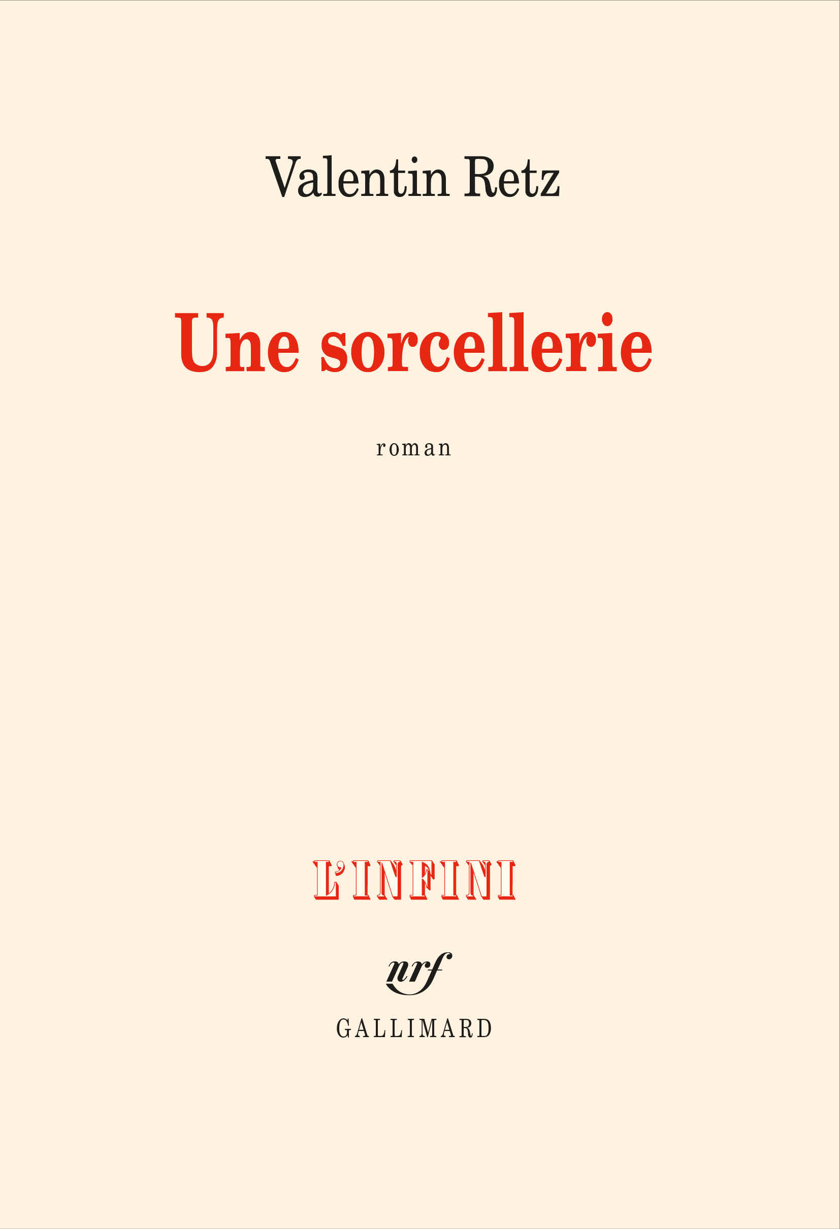 Une sorcellerie (9782072954153-front-cover)