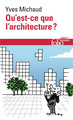 Qu'est-ce que l'architecture ? (9782072983610-front-cover)