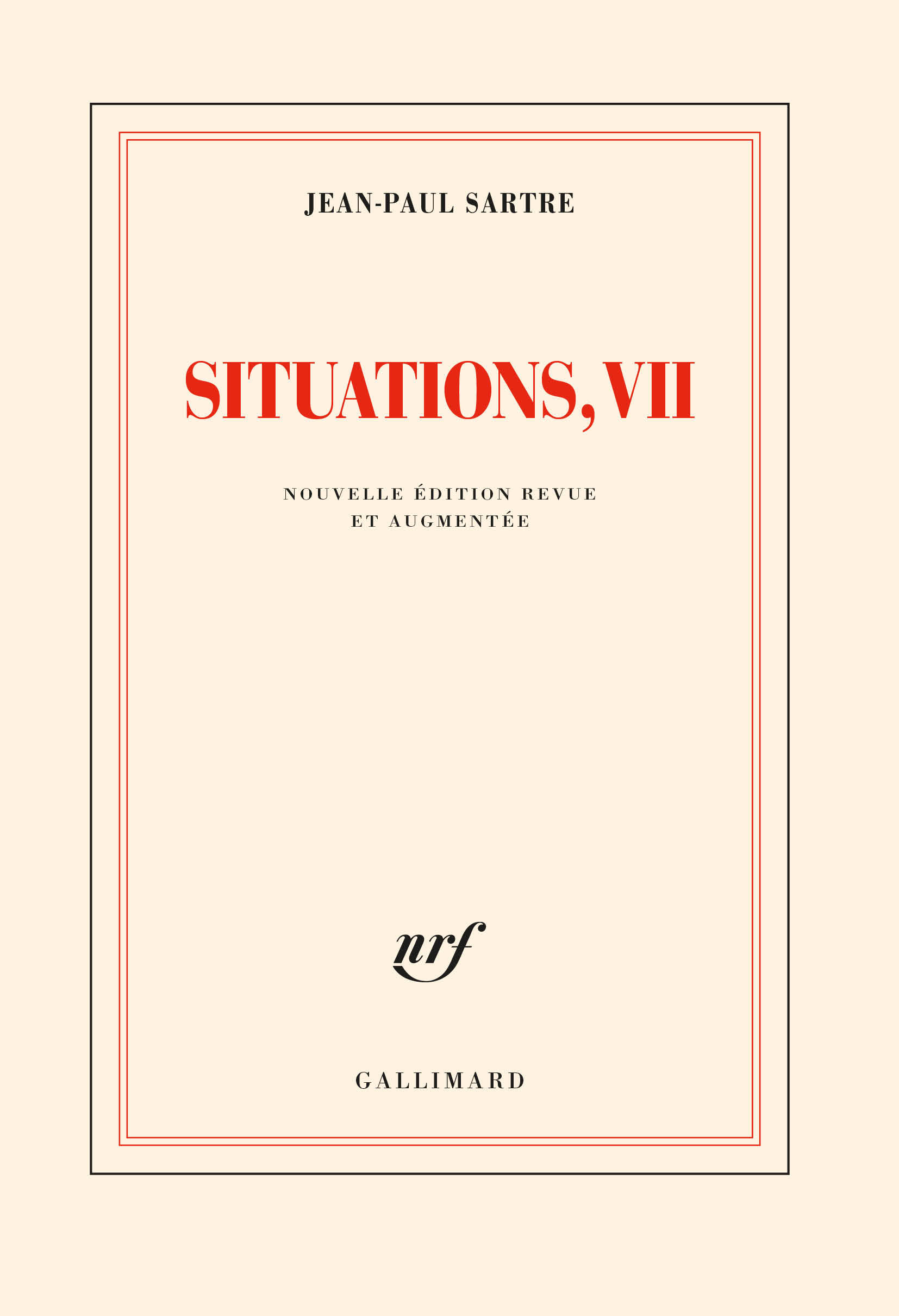 Situations, Octobre 1964 - Octobre 1966 (9782072959448-front-cover)