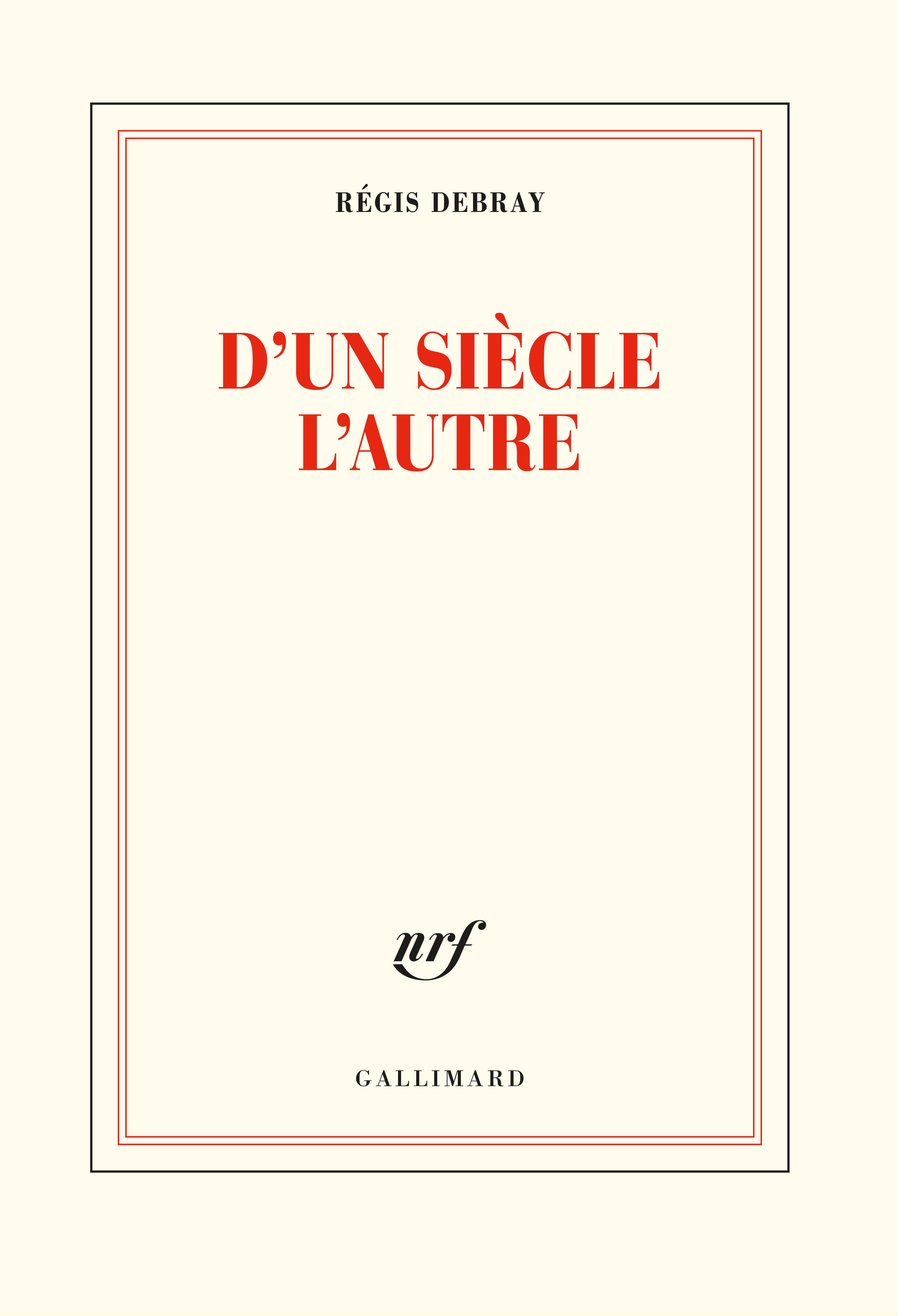 D'un siècle l'autre (9782072924217-front-cover)