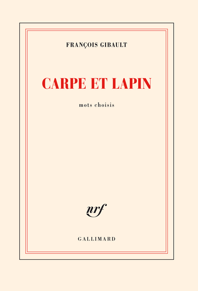Carpe et lapin (9782072977077-front-cover)