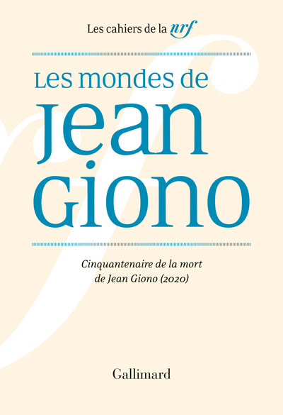 Les Mondes de Jean Giono (9782072979408-front-cover)
