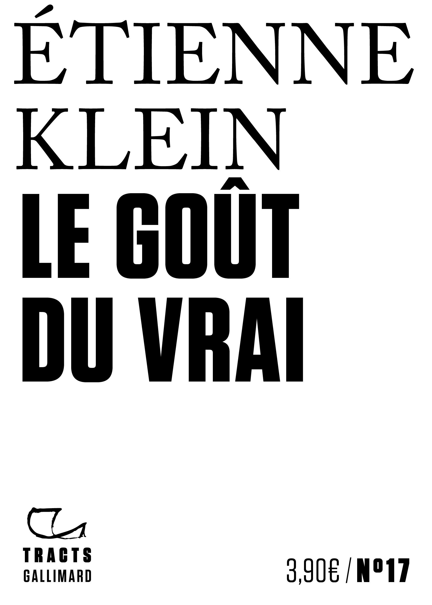 Le goût du vrai (9782072916717-front-cover)