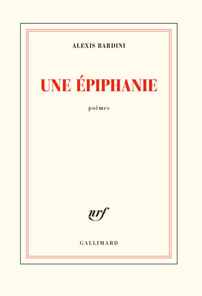 Une épiphanie (9782072915529-front-cover)