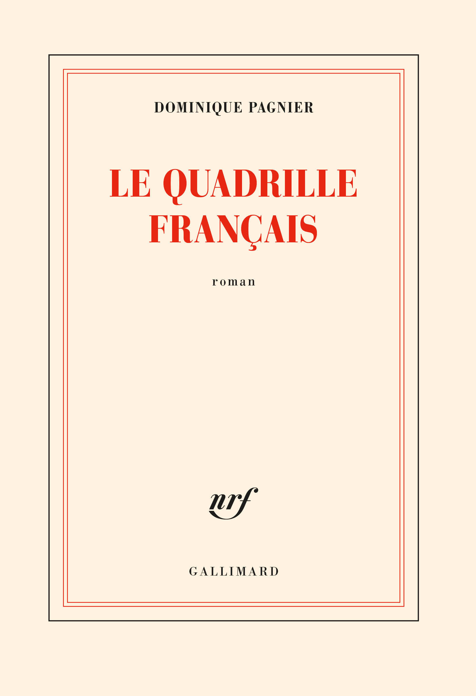 Le quadrille français (9782072942273-front-cover)