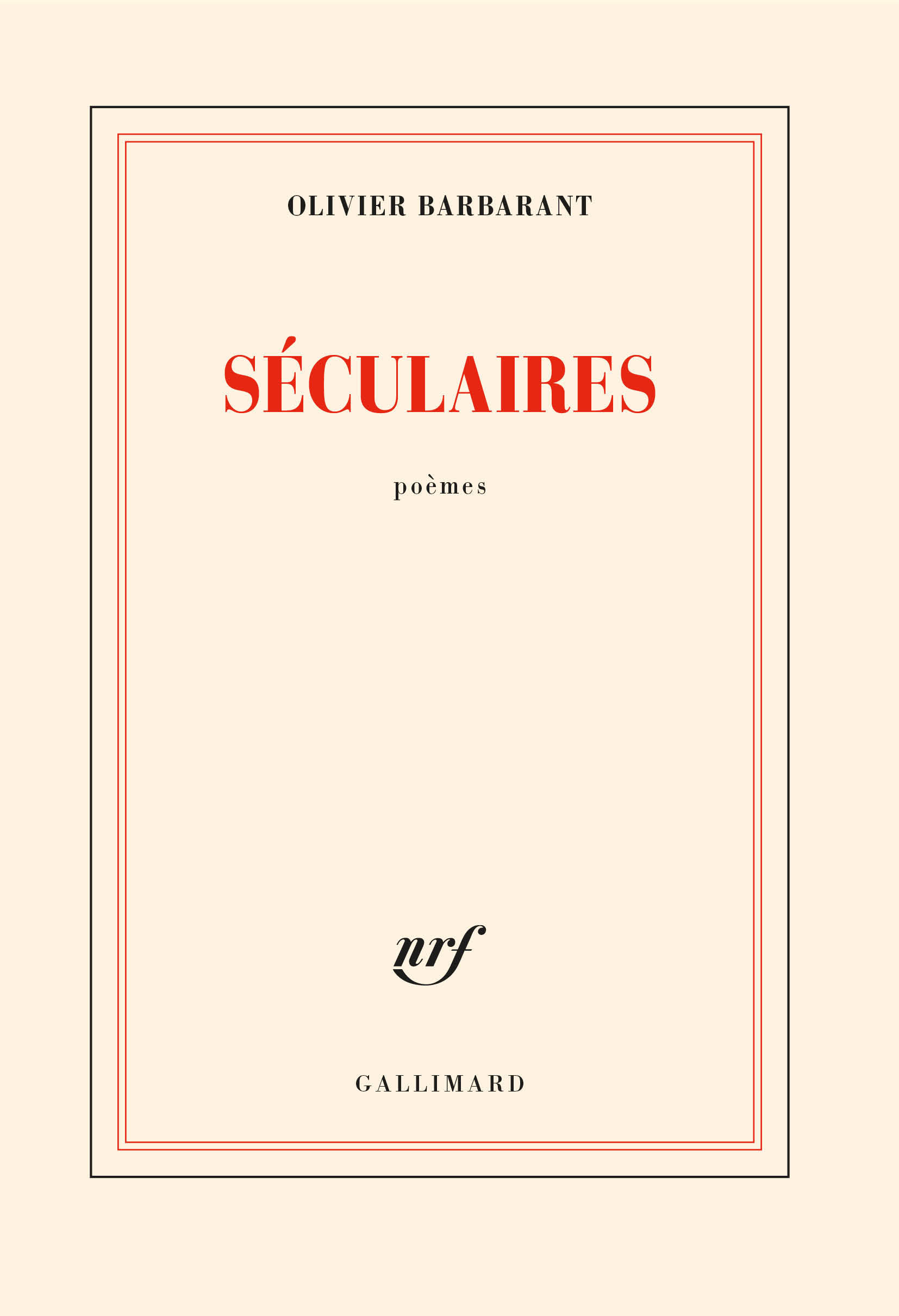 Séculaires (9782072983863-front-cover)