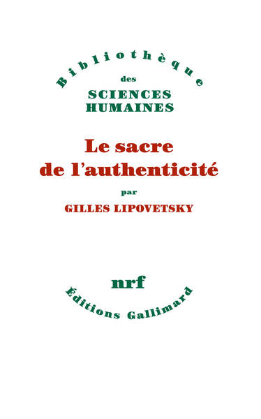 Le sacre de l'authenticité (9782072958700-front-cover)