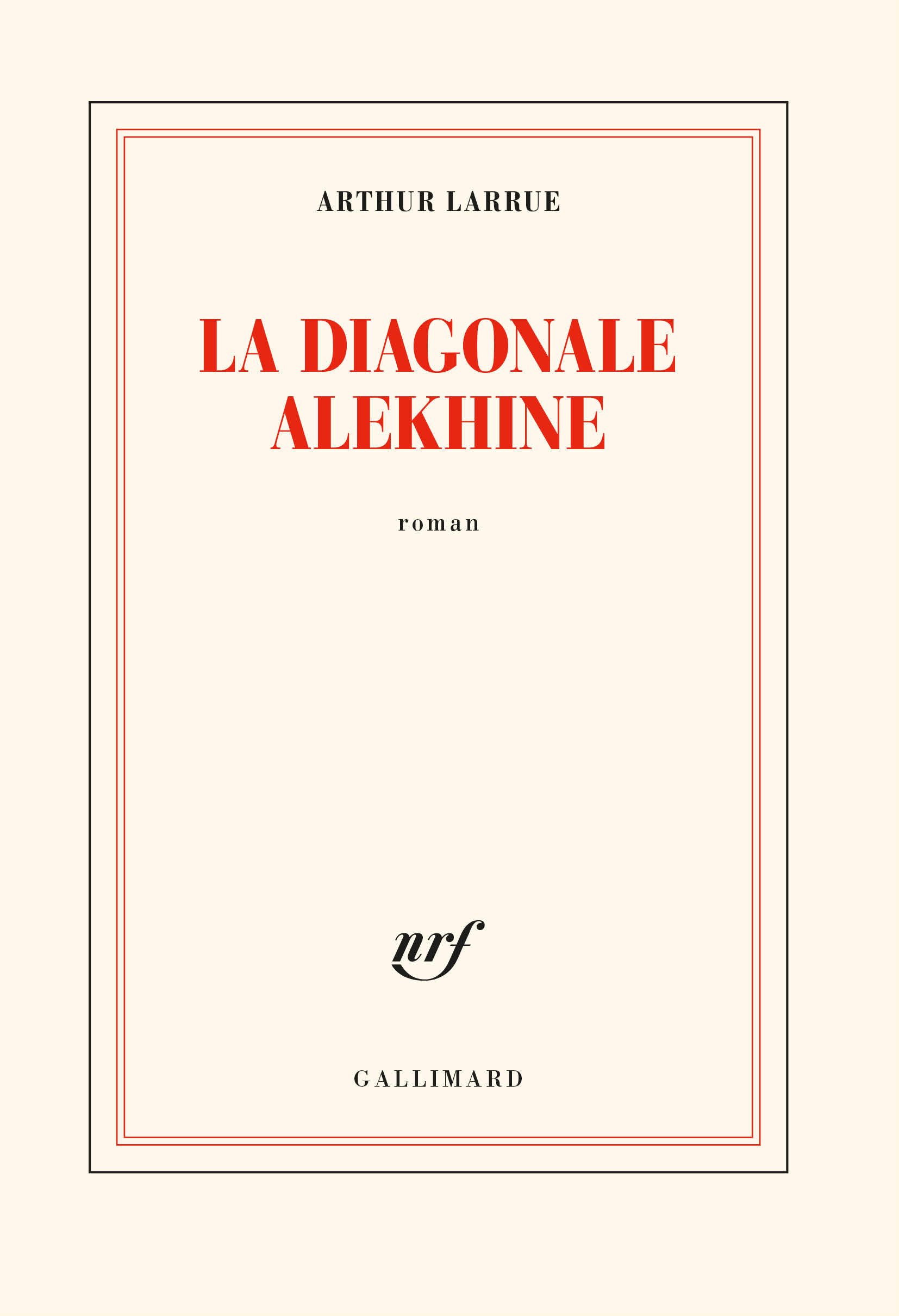 La diagonale Alekhine (9782072903540-front-cover)