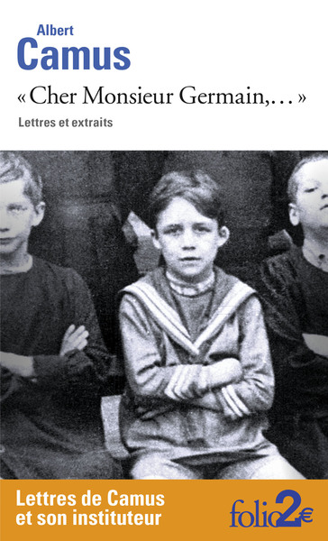 "Cher Monsieur Germain,...", Lettres et extraits (9782072956546-front-cover)
