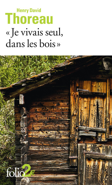 "Je vivais seul, dans les bois" (9782072914300-front-cover)