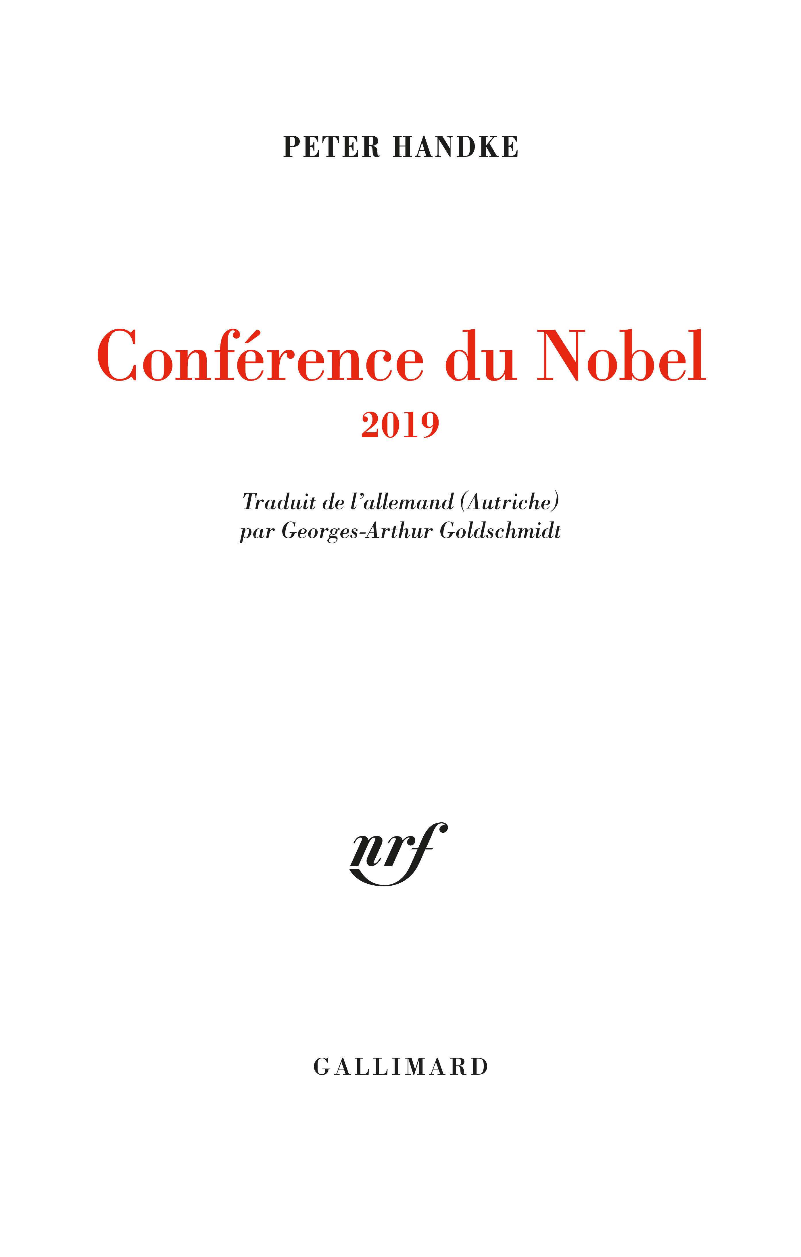 Conférence du Nobel (9782072900471-front-cover)