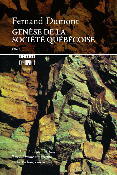 Genese de la sociétè Québecoise (9782890527614-front-cover)