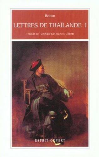 Lettres de Thaïlande - roman (9782883290433-front-cover)