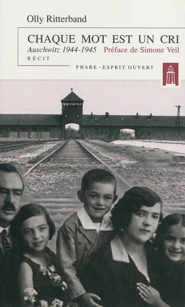 Chaque mot est un cri - Auschwitz 1944-1945 (9782883291010-front-cover)