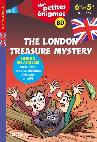 The London Treasure Mystery - Mes petites énigmes 6e/5e - Cahier de vacances 2022 (9782017865551-front-cover)