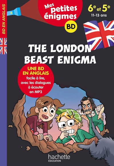 The London Beast Enigma - Mes petites énigmes 6e/5e - Cahier de vacances 2022 (9782017865544-front-cover)