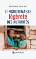 L'insoutenable légèreté des autorités (9791042297886-front-cover)