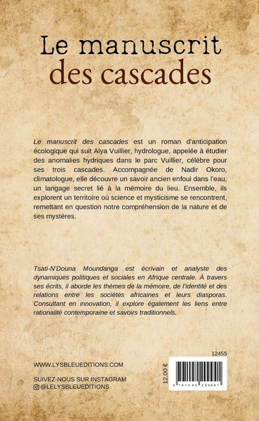 Le manuscrit des cascades (9791042299941-back-cover)