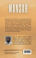 Mansah (9791042292904-back-cover)