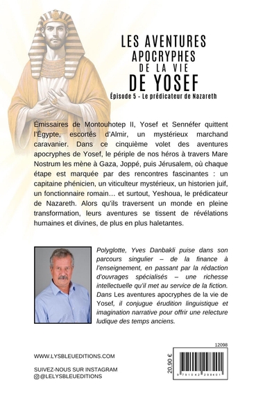 Les aventures apocryphes de la vie de Yosef, Épisode 5: Le prédicateur de Nazareth (9791042298401-back-cover)