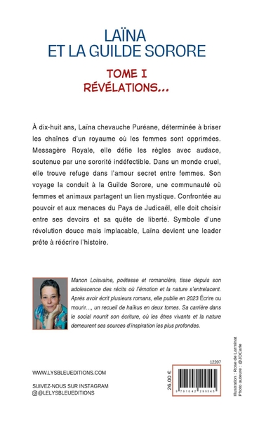 Laïna et la Guilde Sorore, Tome I : Révélations... (9791042299545-back-cover)
