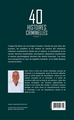 40 histoires criminelles, Tome I (9791042297640-back-cover)
