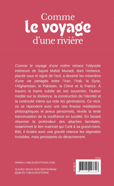 Comme le voyage d'une rivière (9791042297626-back-cover)