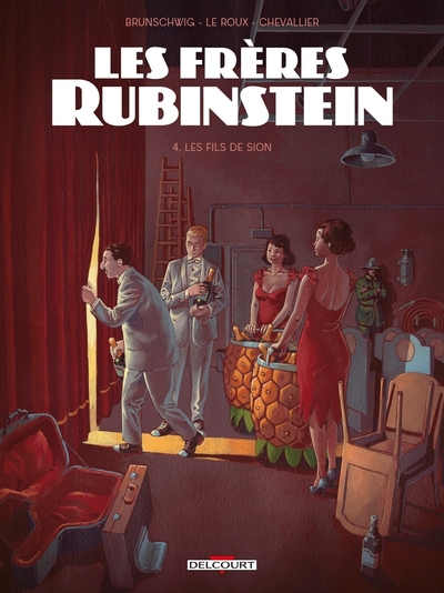 Les Frères Rubinstein T04 - Les Fils de Sion (9782413043768-front-cover)
