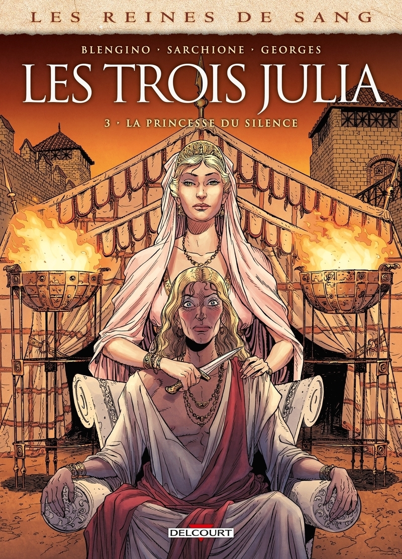 Les Reines de sang - Les Trois Julia T03 (9782413036647-front-cover)