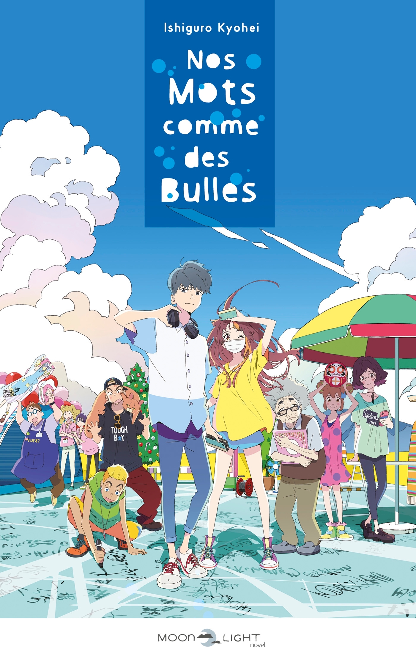 Nos mots comme des bulles - Roman (9782413048701-front-cover)