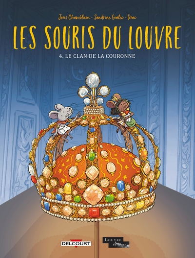 Les Souris du Louvre T04, Le Clan de la couronne (9782413048404-front-cover)